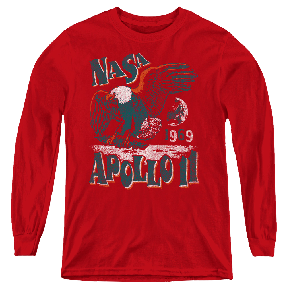 Nasa Apollo 11 - Youth Long Sleeve T-Shirt Youth Long Sleeve T-Shirt NASA   