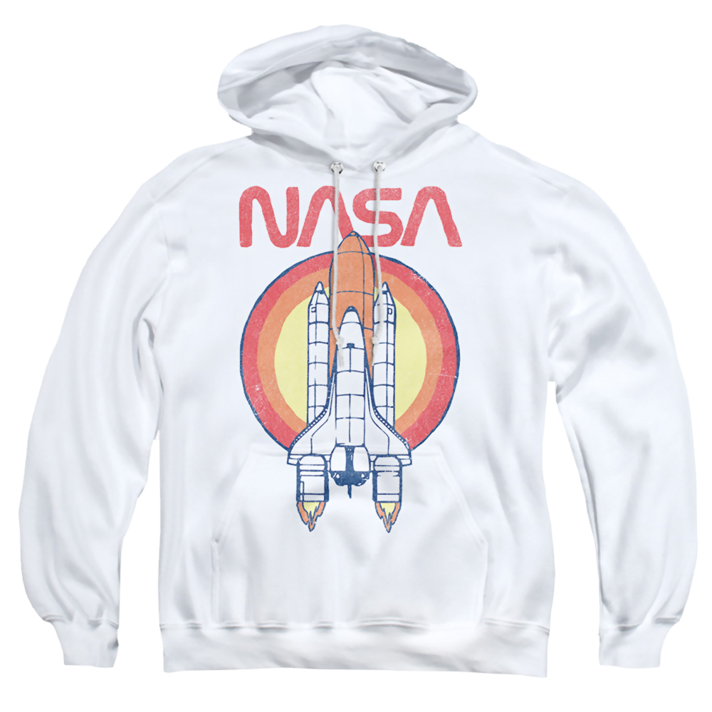 Nasa Shuttle Circle - Pullover Hoodie Pullover Hoodie NASA   