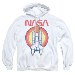 Nasa Shuttle Circle - Pullover Hoodie Pullover Hoodie NASA   