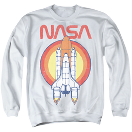Nasa Shuttle Circle - Men's Crewneck Sweatshirt Men's Crewneck Sweatshirt NASA   