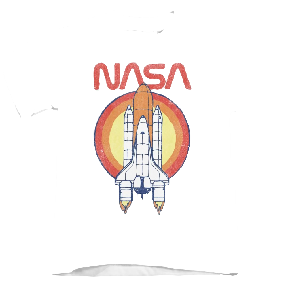 Nasa Shuttle Circle - Kid's T-Shirt Kid's T-Shirt (Ages 4-7) NASA   