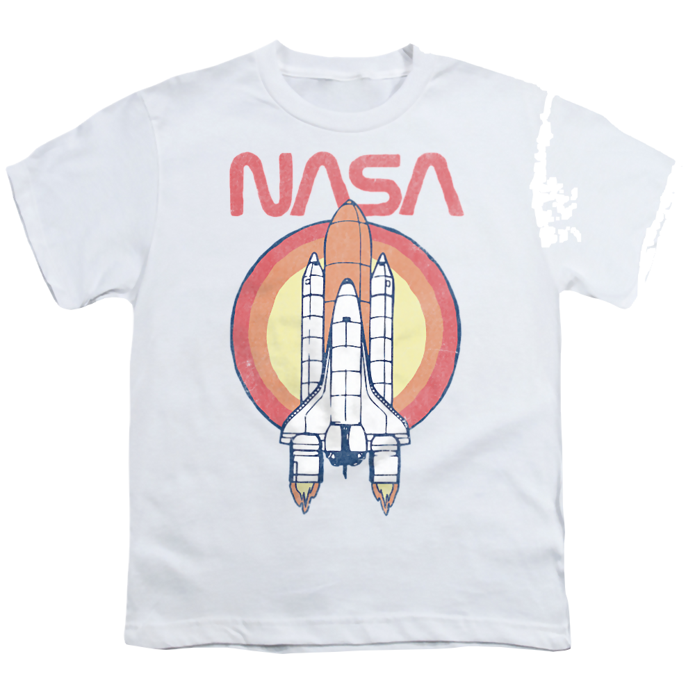 Nasa Shuttle Circle - Youth T-Shirt Youth T-Shirt (Ages 8-12) NASA   