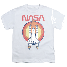 Nasa Shuttle Circle - Youth T-Shirt Youth T-Shirt (Ages 8-12) NASA   