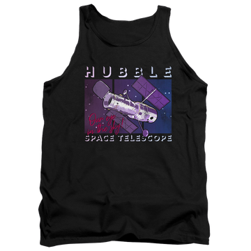 Black men's tank with NASA Eye In The Sky graphic