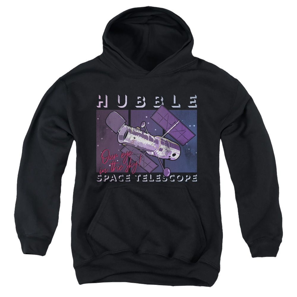 Nasa Eye In The Sky - Youth Hoodie Youth Hoodie (Ages 8-12) NASA   