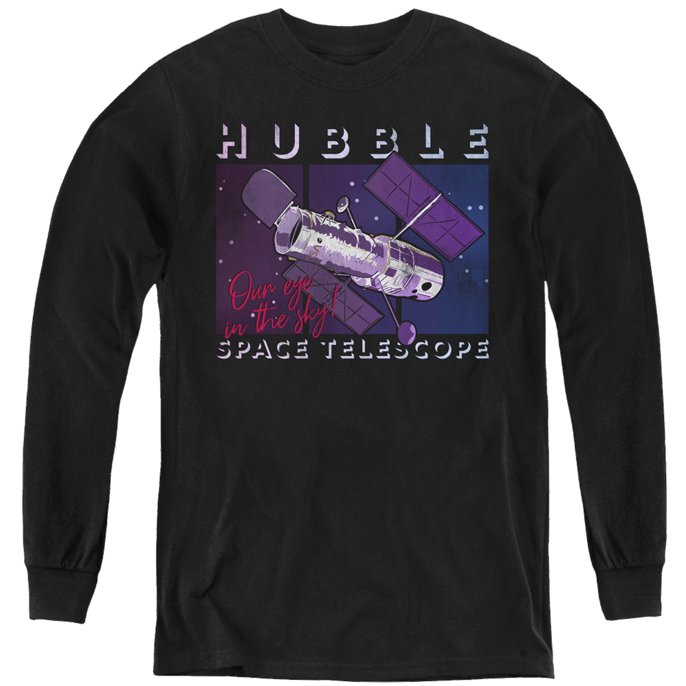 Nasa Eye In The Sky - Youth Long Sleeve T-Shirt Youth Long Sleeve T-Shirt NASA   