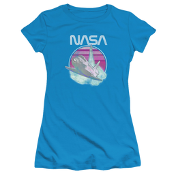 Nasa Shuttle Launch - Juniors T-Shirt Juniors T-Shirt NASA   