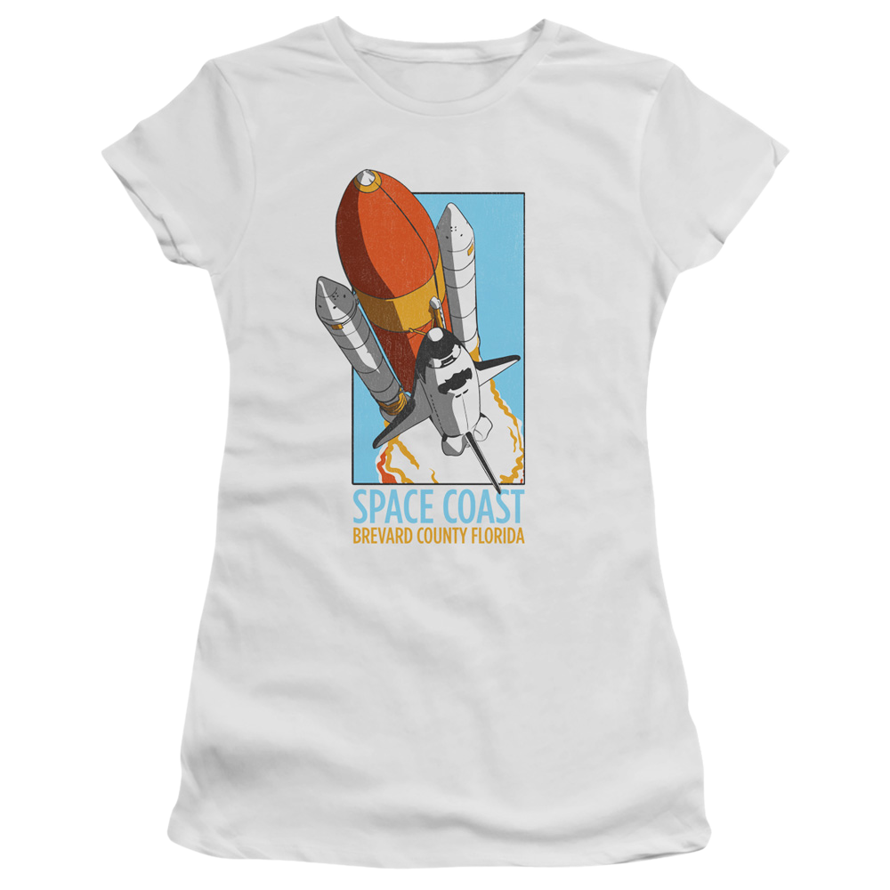 Nasa Space Coast - Juniors T-Shirt Juniors T-Shirt NASA   