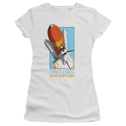Nasa Space Coast - Juniors T-Shirt Juniors T-Shirt NASA   