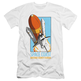 Nasa Space Coast - Men's Premium Slim Fit T-Shirt Men's Premium Slim Fit T-Shirt NASA   