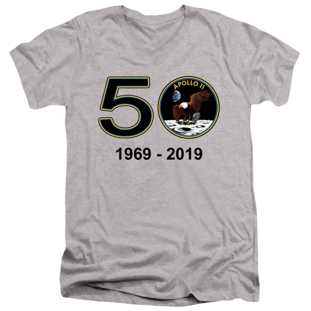 Nasa Apollo 11 50Th - Men's V-Neck T-Shirt Men's V-Neck T-Shirt NASA   