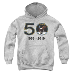 Nasa Apollo 11 50Th - Youth Hoodie Youth Hoodie (Ages 8-12) NASA   