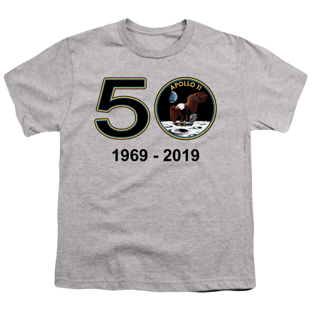 Nasa Apollo 11 50Th - Youth T-Shirt Youth T-Shirt (Ages 8-12) NASA   