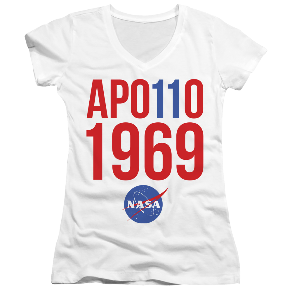 Nasa 1969 - Juniors V-Neck T-Shirt Juniors V-Neck T-Shirt NASA   