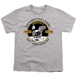 Nasa Apollo Circle 50Th - Youth T-Shirt Youth T-Shirt (Ages 8-12) NASA   