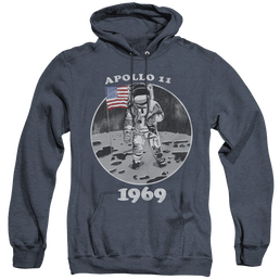 Nasa Not Fake - Heather Pullover Hoodie Heather Pullover Hoodie NASA   
