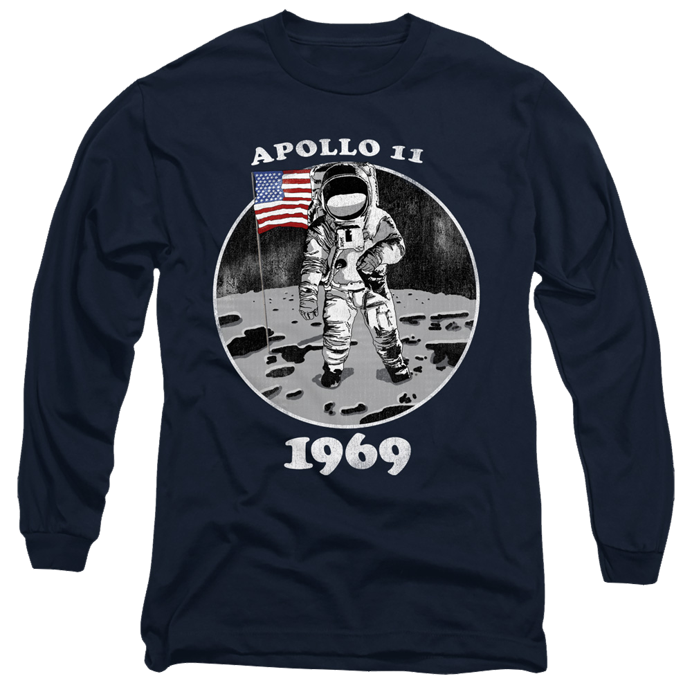 Nasa Not Fake - Men's Long Sleeve T-Shirt Men's Long Sleeve T-Shirt NASA   