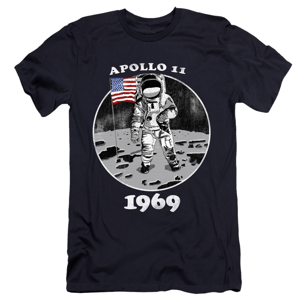 Nasa Not Fake - Men's Premium Slim Fit T-Shirt Men's Premium Slim Fit T-Shirt NASA   