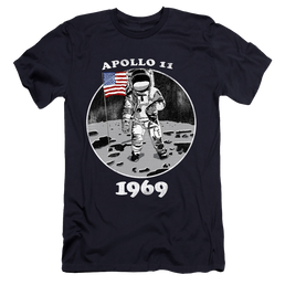 Nasa Not Fake - Men's Premium Slim Fit T-Shirt Men's Premium Slim Fit T-Shirt NASA   