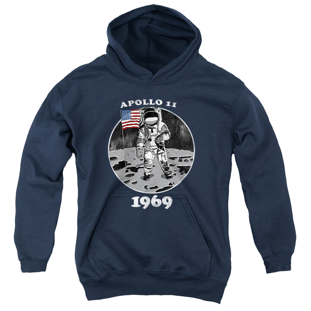 Nasa Not Fake - Youth Hoodie Youth Hoodie (Ages 8-12) NASA   