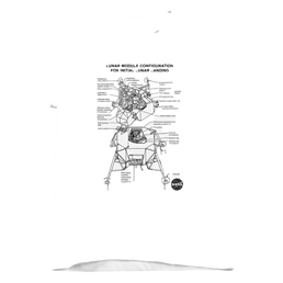 Nasa Lunar Module Digram - Kid's T-Shirt Kid's T-Shirt (Ages 4-7) NASA   
