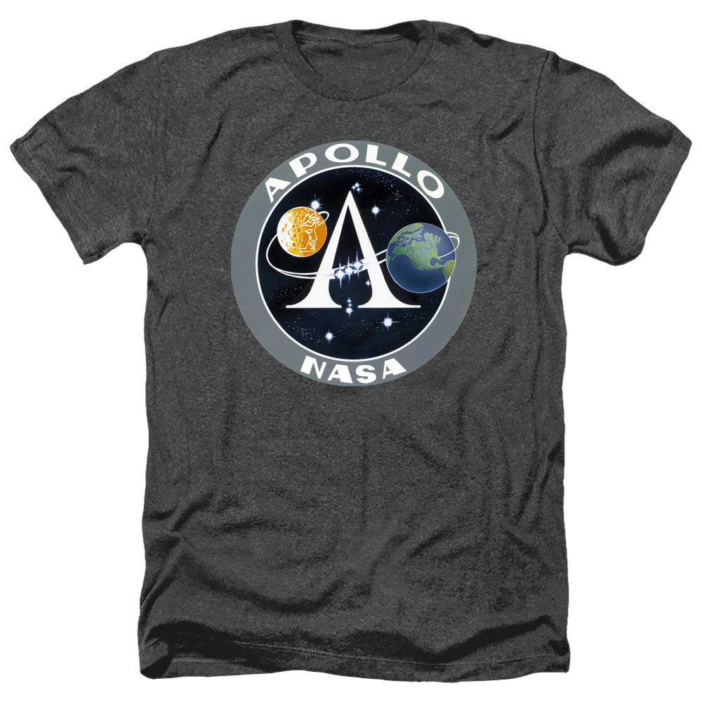 Nasa Apollo Mission Patch - Men's Heather T-Shirt Men's Heather T-Shirt NASA   