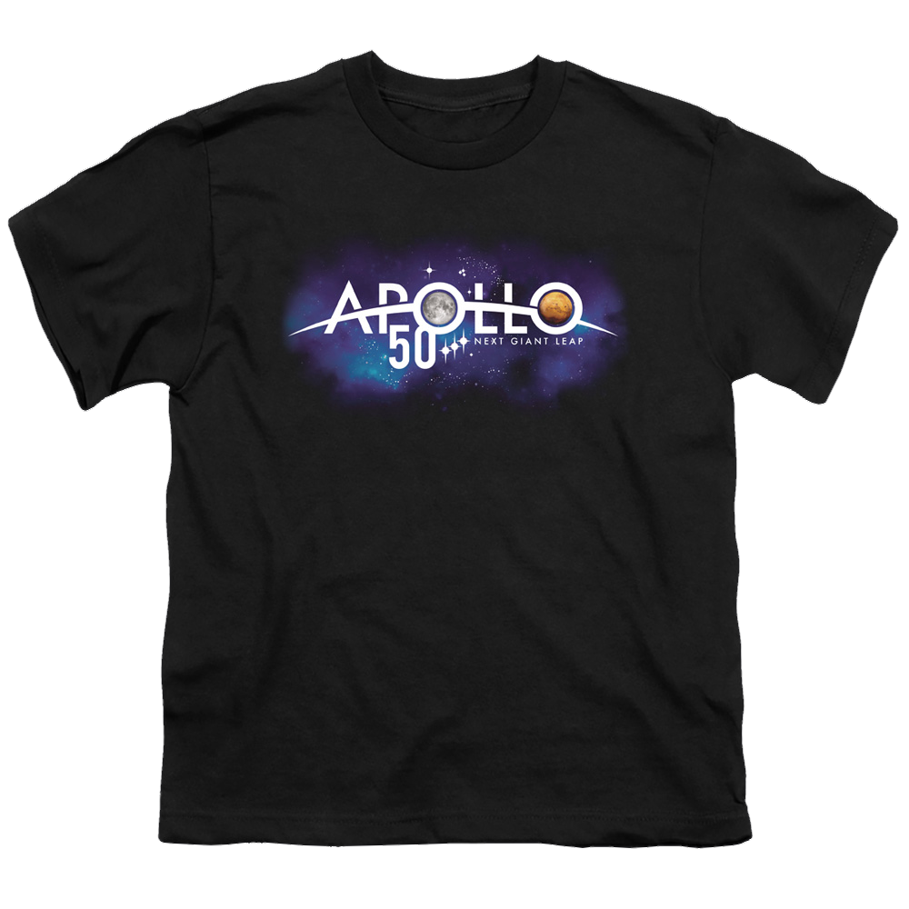 Nasa Next Giant Leap - Youth T-Shirt Youth T-Shirt (Ages 8-12) NASA   