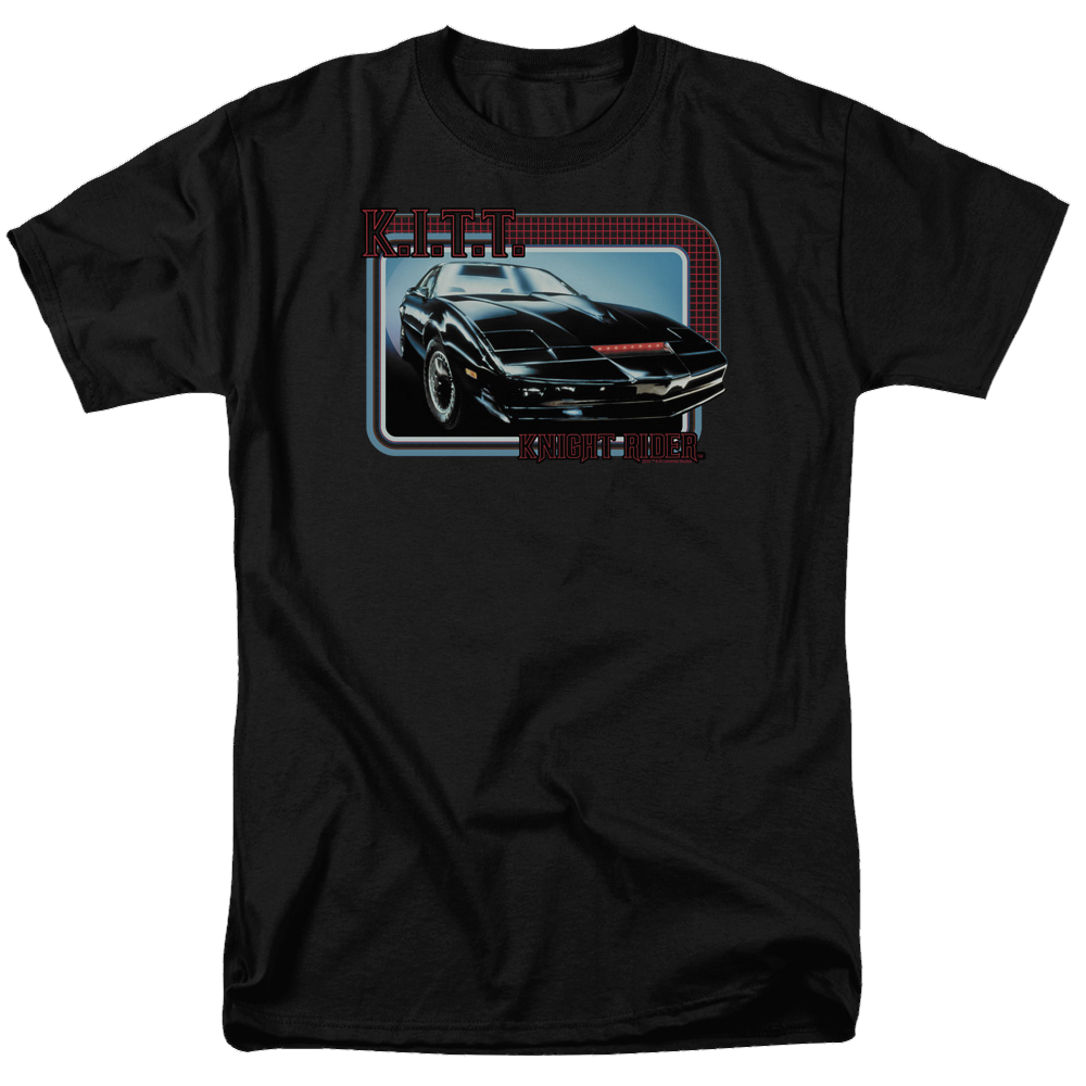 Knight Rider Kitt - Men's Regular Fit T-Shirt Men's Regular Fit T-Shirt Knight Rider   