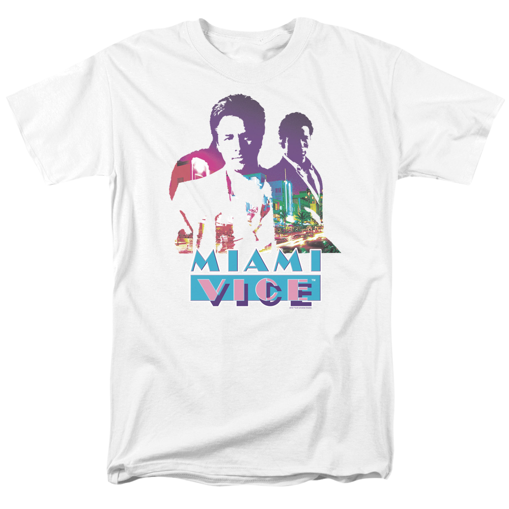 Miami Vice Crockett And Tubbs Men's Regular Fit T-Shirt Men's Regular Fit T-Shirt Miami Vice   