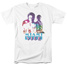 Miami Vice Crockett And Tubbs Men's Regular Fit T-Shirt Men's Regular Fit T-Shirt Miami Vice   