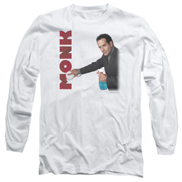 Monk Clean Up - Men's Long Sleeve T-Shirt Men's Long Sleeve T-Shirt Monk   