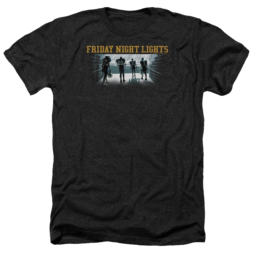 Friday Night Lights East Dillon Lions Mens T-Shirt – Heather Grey Athletic Graphic Tee
