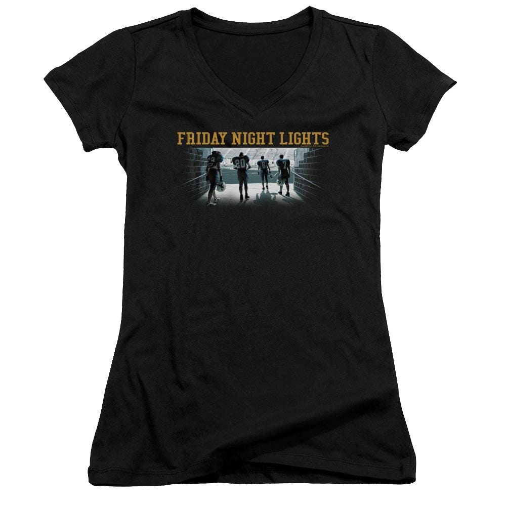 Friday Night Lights Game Time - Juniors V-Neck T-Shirt Juniors V-Neck T-Shirt Friday Night Lights   