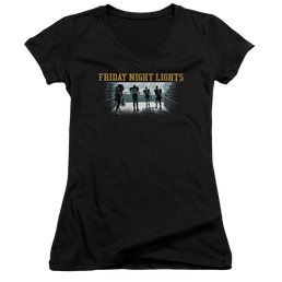 Friday Night Lights Game Time - Juniors V-Neck T-Shirt Juniors V-Neck T-Shirt Friday Night Lights   