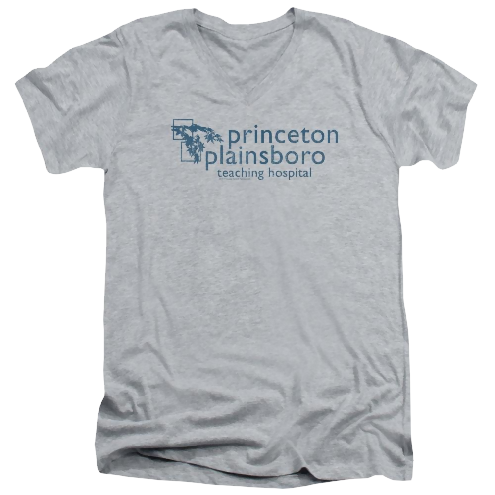House Princeton Plainsboro Men's V-Neck T-Shirt Men's V-Neck T-Shirt House   