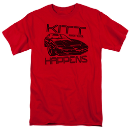 Knight Rider Kitt Happens Men's Regular Fit T-Shirt Men's Regular Fit T-Shirt Knight Rider   