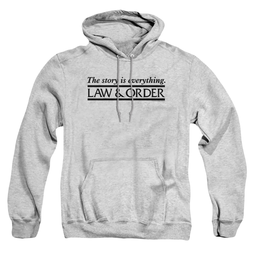 Law & Order Story - Pullover Hoodie Pullover Hoodie Law & Order   