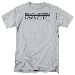 Law and Order Story Men's Regular Fit T-Shirt Men's Regular Fit T-Shirt Law & Order   
