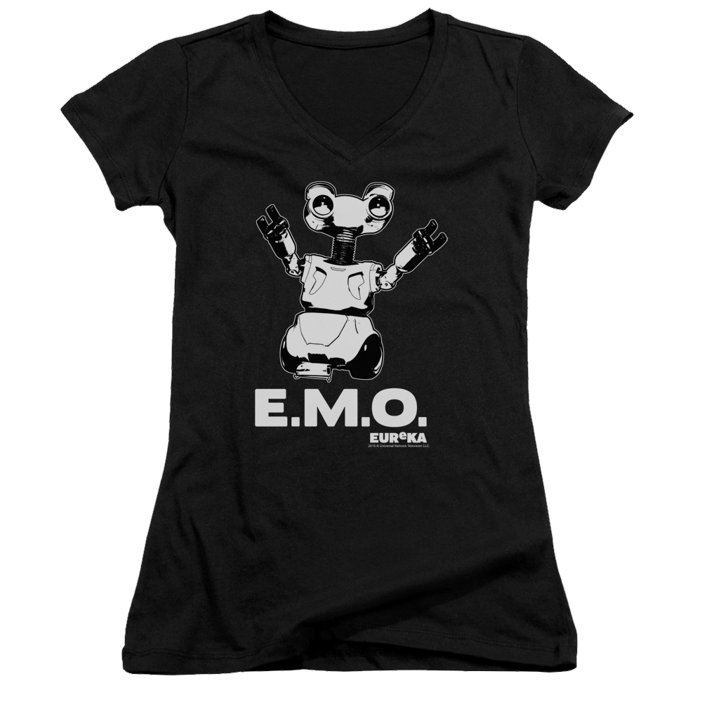 Eureka Emo - Juniors V-Neck T-Shirt Juniors V-Neck T-Shirt Eureka   
