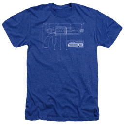 Warehouse 13 Tesla Gun - Men's Heather T-Shirt Men's Heather T-Shirt Warehouse 13   