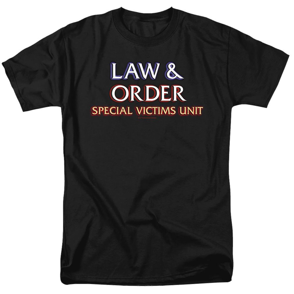 Law and Order: SVU Logo Men's Regular Fit T-Shirt Men's Regular Fit T-Shirt Law & Order   