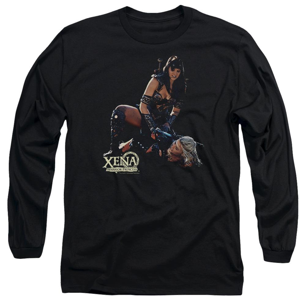 Xena Warrior Princess In Control - Men's Long Sleeve T-Shirt Men's Long Sleeve T-Shirt Xena Warrior Princess   