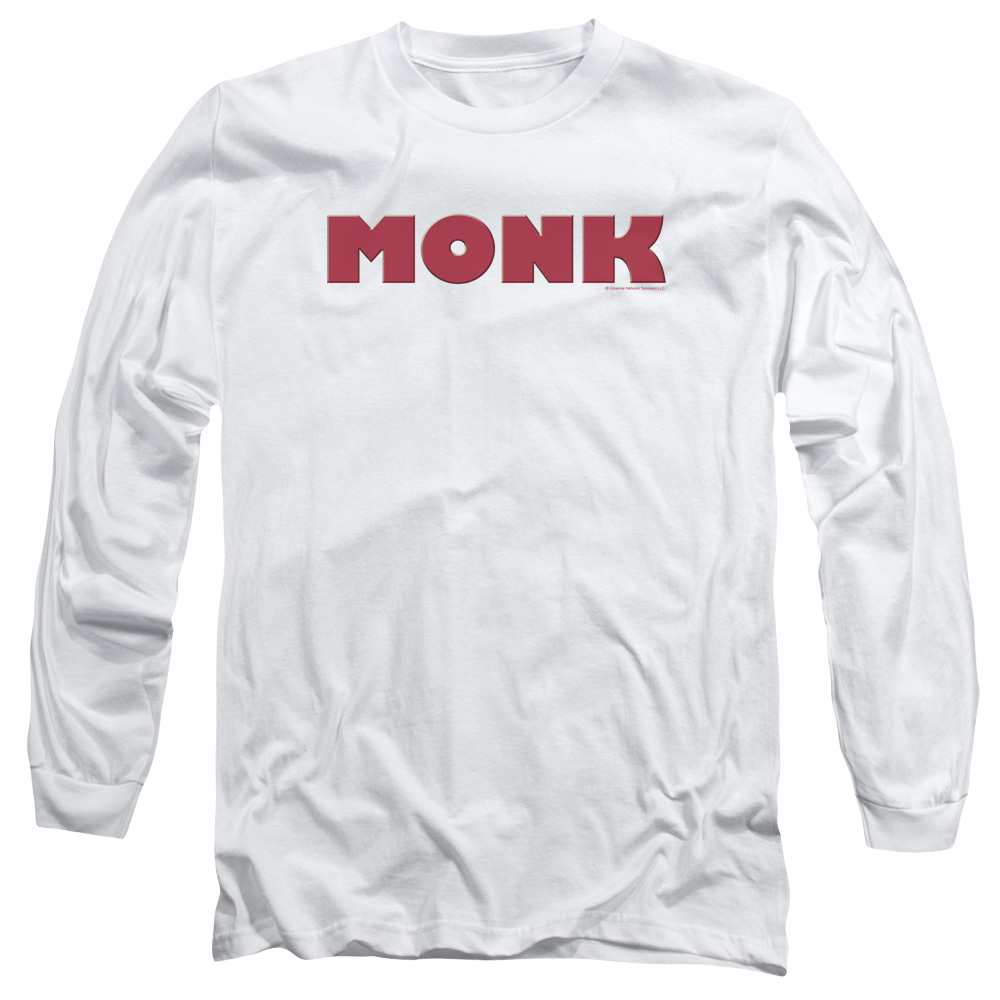Monk Logo - Men's Long Sleeve T-Shirt Men's Long Sleeve T-Shirt Monk   