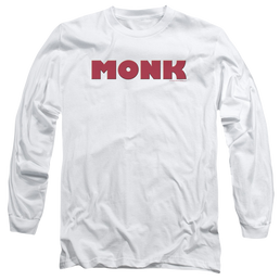 Monk Logo - Men's Long Sleeve T-Shirt Men's Long Sleeve T-Shirt Monk   