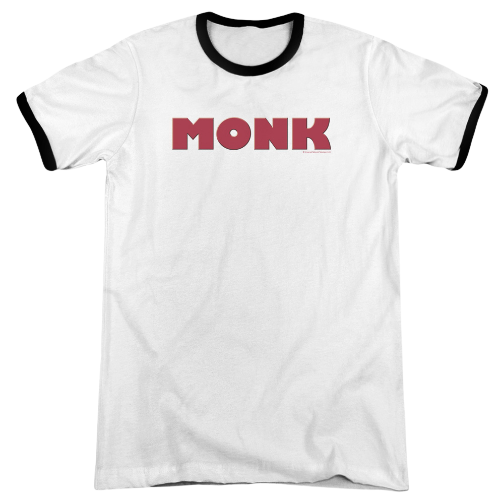 Monk Logo - Men's Ringer T-Shirt Men's Ringer T-Shirt Monk   