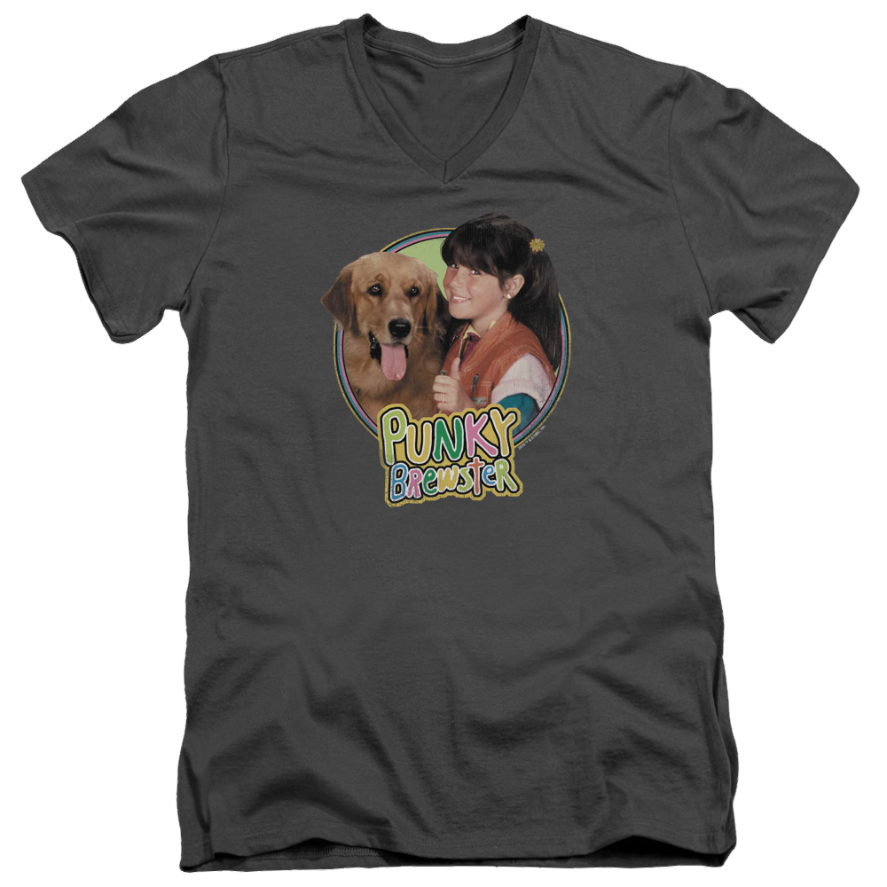 Punky Brewster Punky & Brandon - Men's V-Neck T-Shirt Men's V-Neck T-Shirt Punky Brewster   
