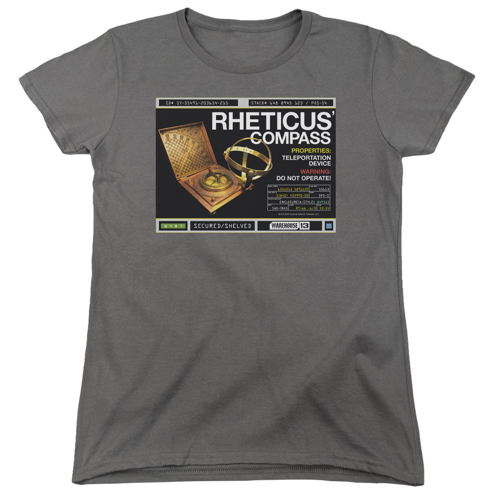 Warehouse 13 Rheticus Compass - Women's T-Shirt Women's T-Shirt Warehouse 13   