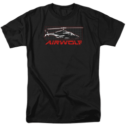 Airwolf Grid - Men's Regular Fit T-Shirt Men's Regular Fit T-Shirt Airwolf   
