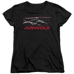 Airwolf Grid - Women's T-Shirt Women's T-Shirt Airwolf   