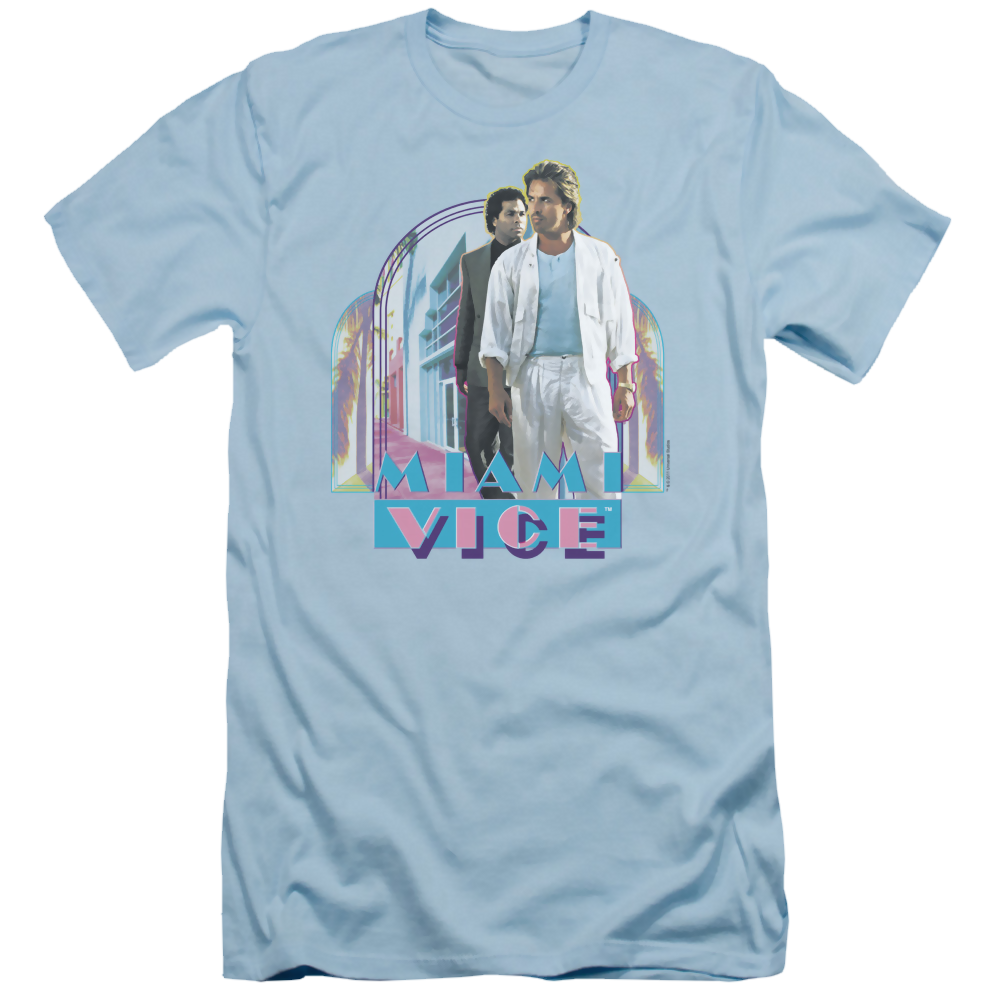 Miami Vice Miami Heat - Men's Slim Fit T-Shirt Men's Slim Fit T-Shirt Miami Vice   